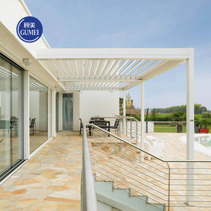 elevate-outdoor-space-with-aluminum-pergola-attached-to-house