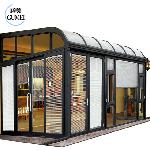 Enchanting Sunlit HavenAluminum Sunroom Roof Panels