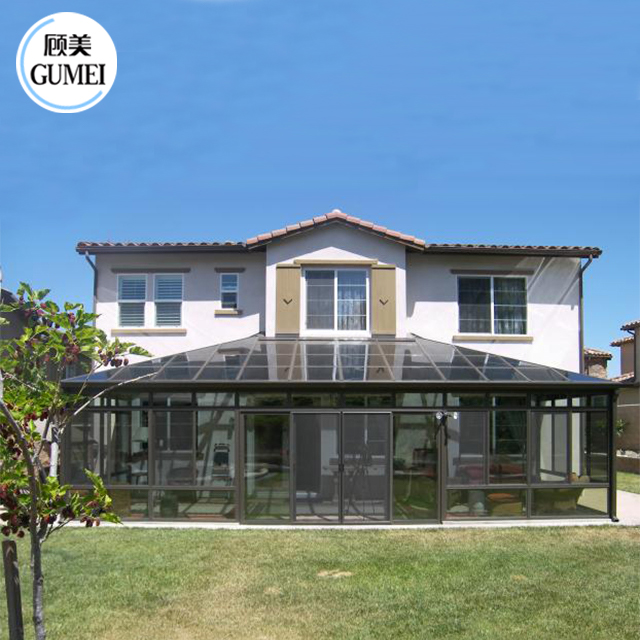 Enchanting Sunlit HavenAluminum Sunroom Roof Panels