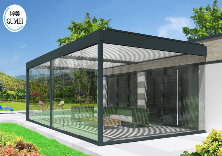 aluminium pergola