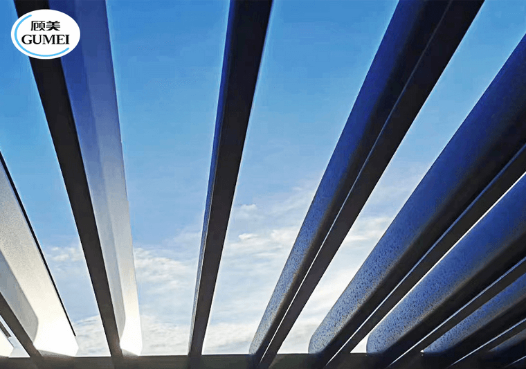 Louver Roof Outdoor Pergolas